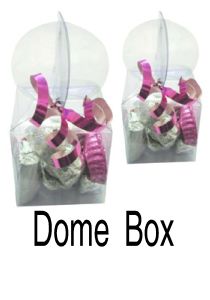 Party  Bags & Boxes - Dome Box - plain - PVC